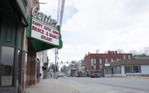 Downtown Dover-Foxcroft, Maine, where local businesses benefit from reliable managed IT solutions in a small-town setting.