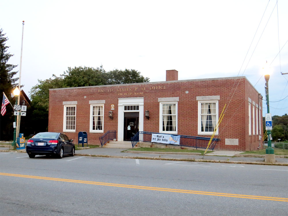 Historic Fairfield post office building representing small-town trust and the need for reliable managed IT services.