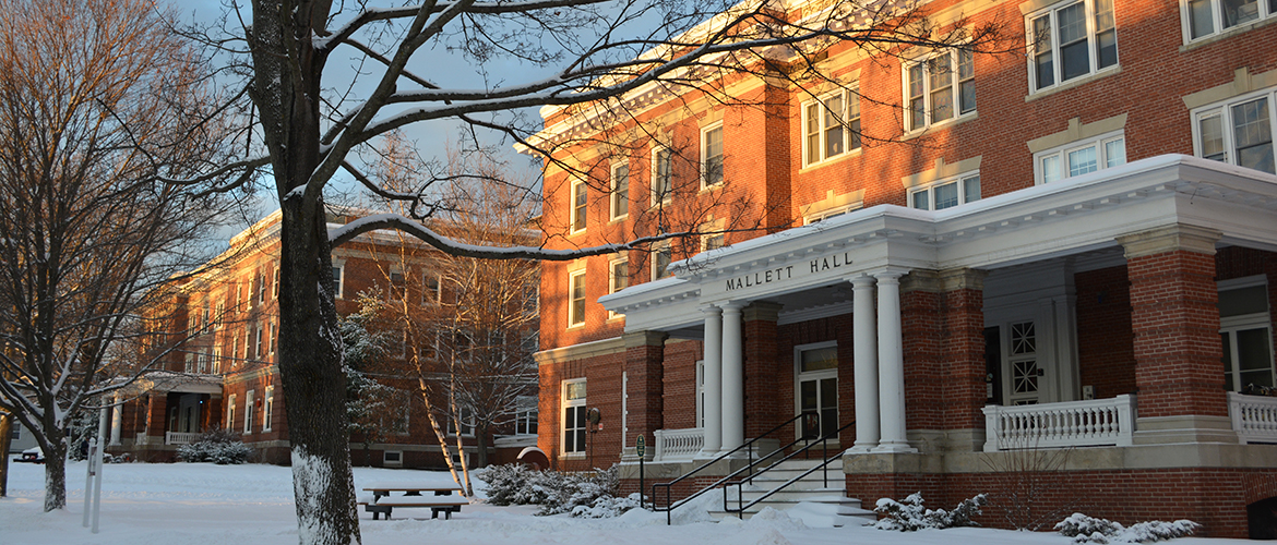 Mallett Hall on the University of Maine at Farmington campus—institutions like this benefit from managed IT solutions to ensure secure, reliable operations.