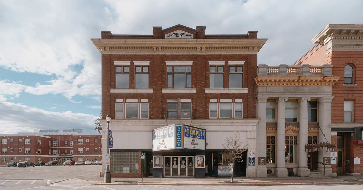 Downtown Houlton, Maine buildings where local businesses benefit from reliable managed IT solutions.
