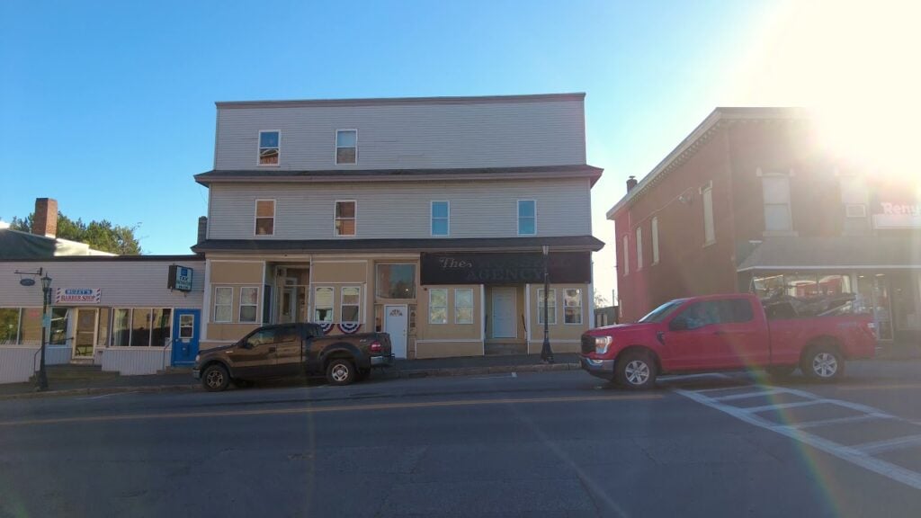Downtown Madison, Maine with local storefronts—businesses supported by reliable managed IT solutions.