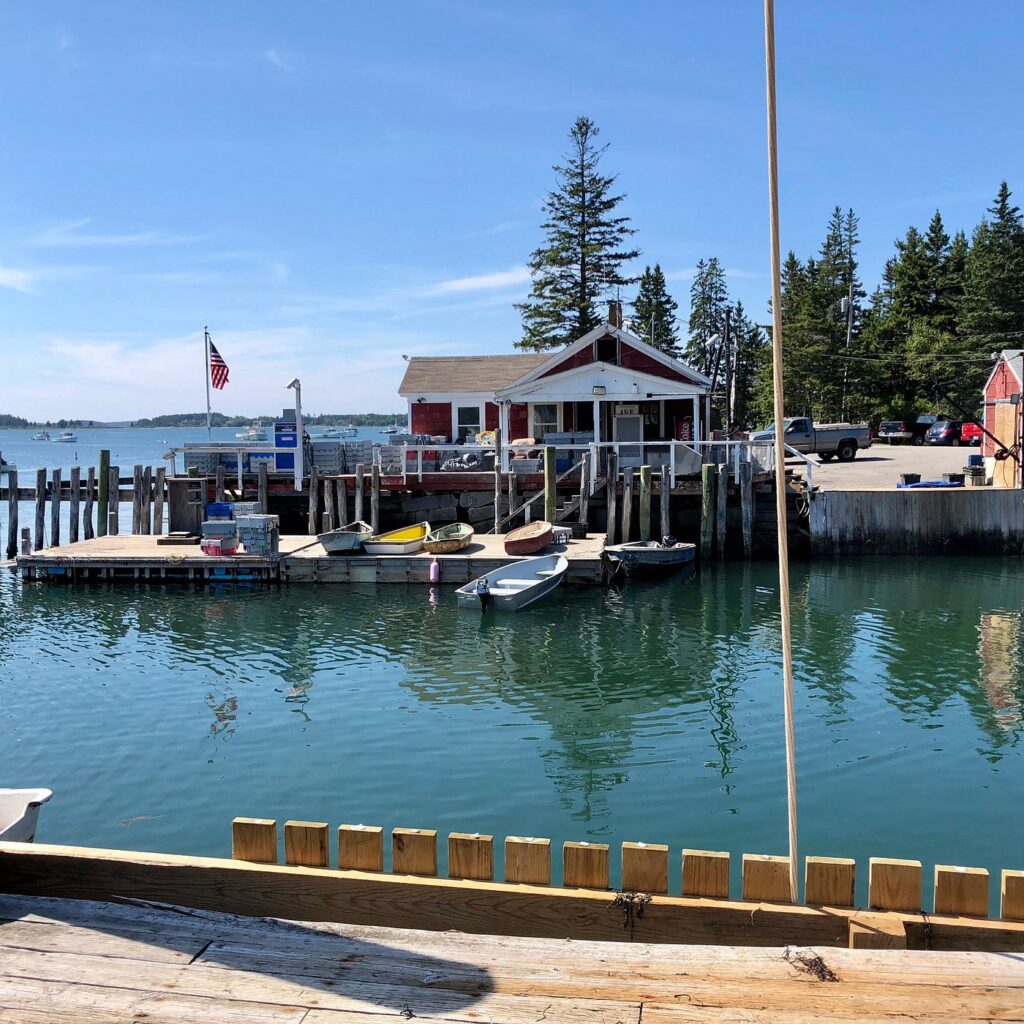 Boats docked along the waterfront in Thomaston, Maine, showcasing the town’s scenic harbor and the growing importance of managed IT services for coastal businesses and infrastructure.